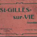 Carnet de 20 vues de St-Gilles-sur-Vie.