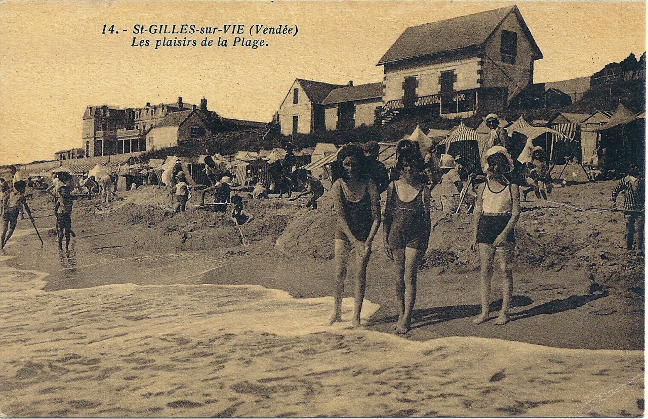 St-Gilles-sur-Vie, les plaisirs de la plage.