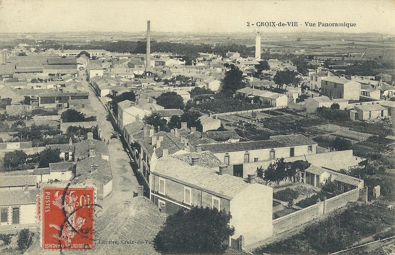 Croix-de-Vie, vue panoramique.