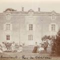 Bouillé-Courdault, le parc du château.