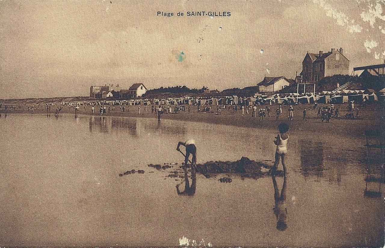 Plage de St-Gilles-sur-Vie.