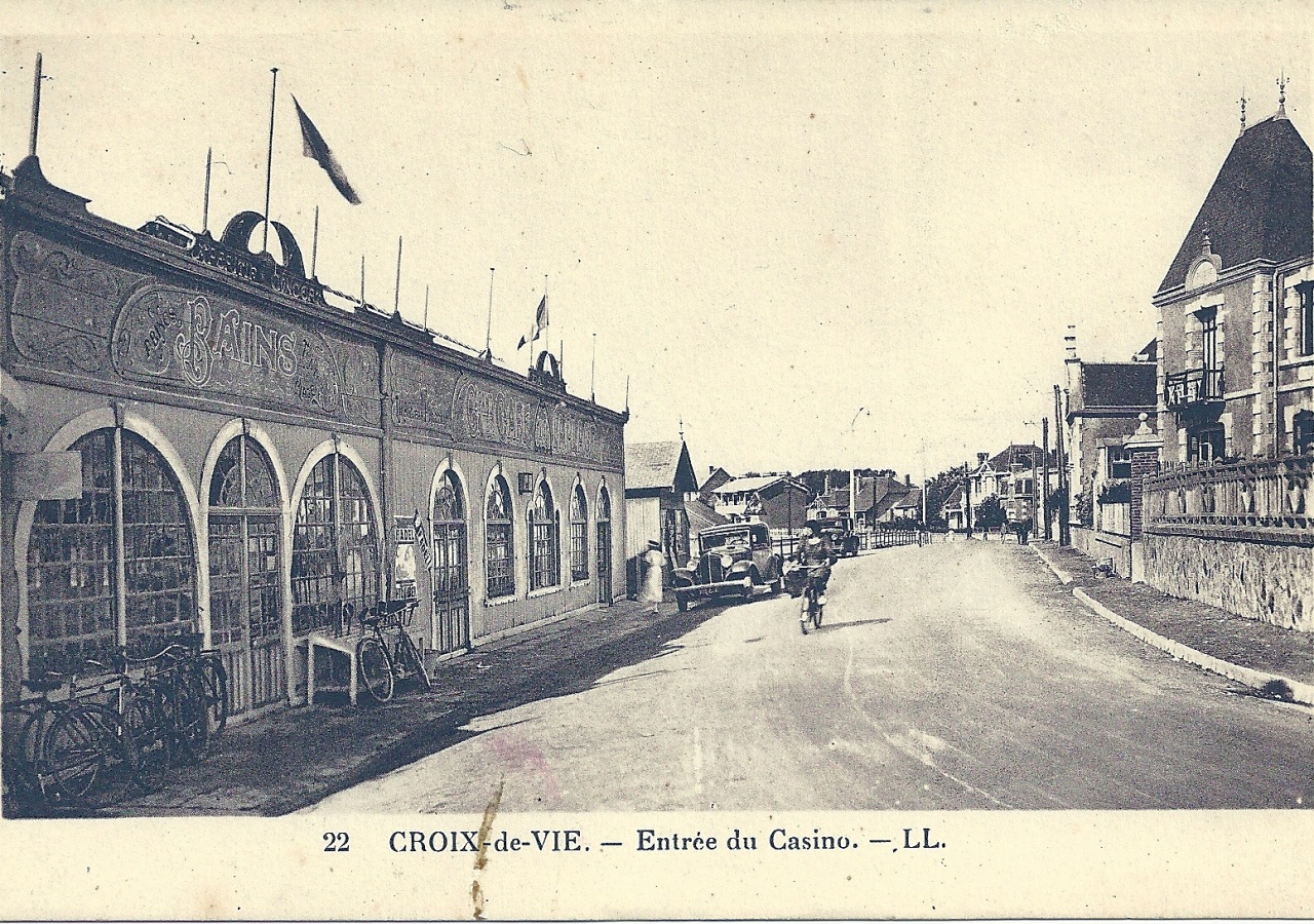 Croix-de-Vie, entrée du casino.