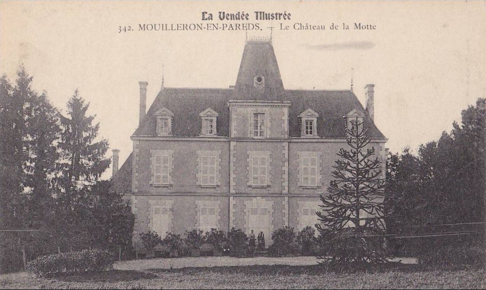 Mouilleron-en-Pareds, le château de la Motte.