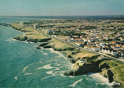 Saint-Hilaire-de-Riez-Sion, vue aérienne.