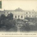 St-Gilles-Croix-de-Vie, l'hôpital des jardins.