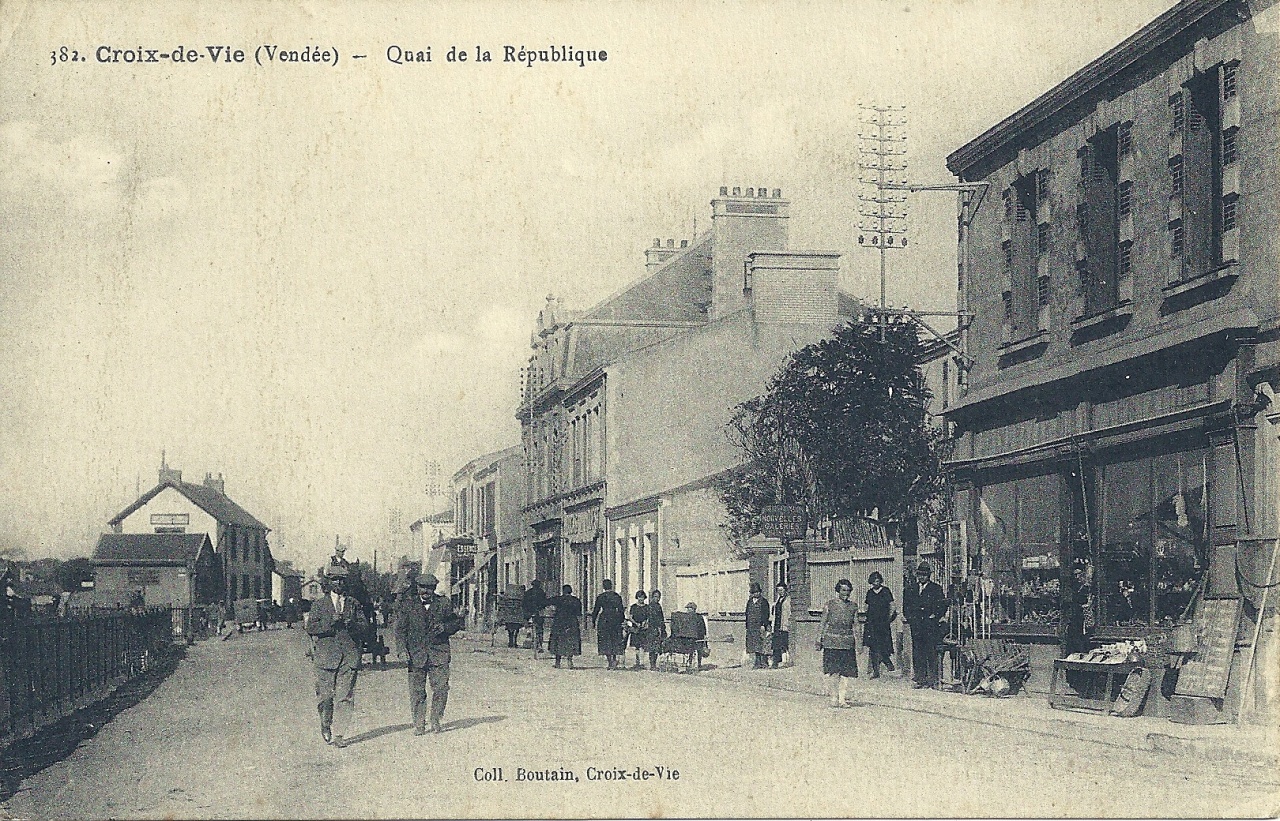 Croix-de-Vie, quai de la République.