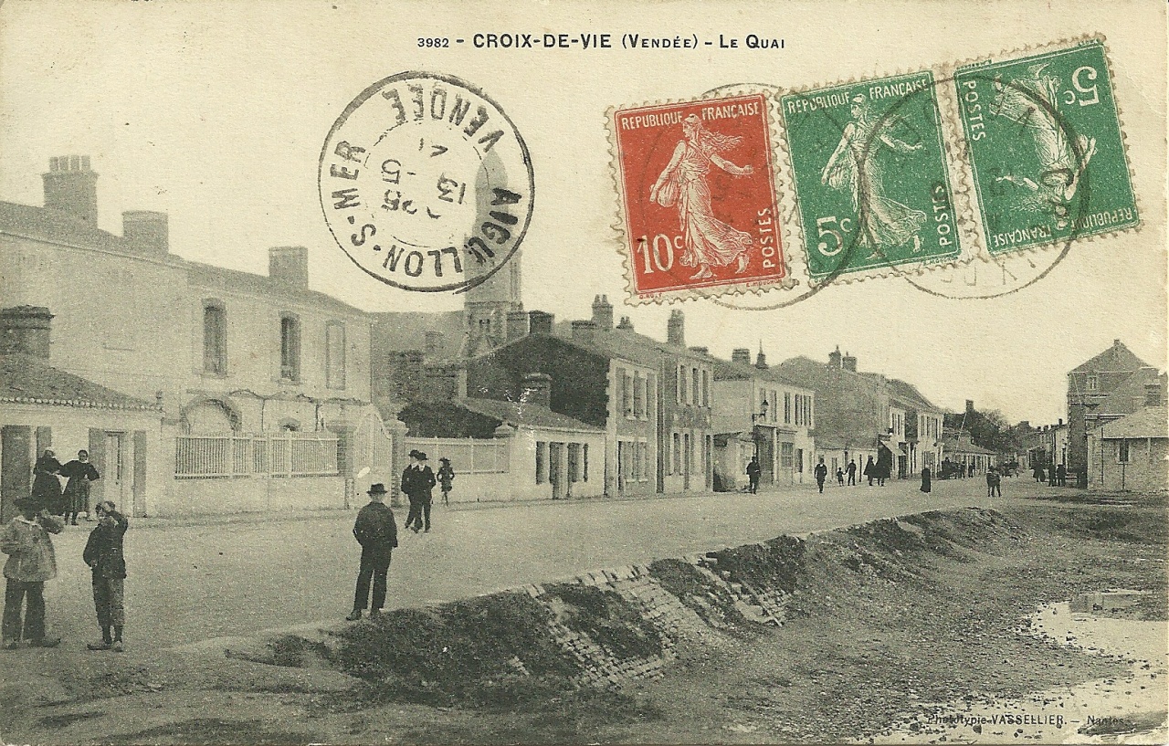 Croix-de-Vie, le quai.