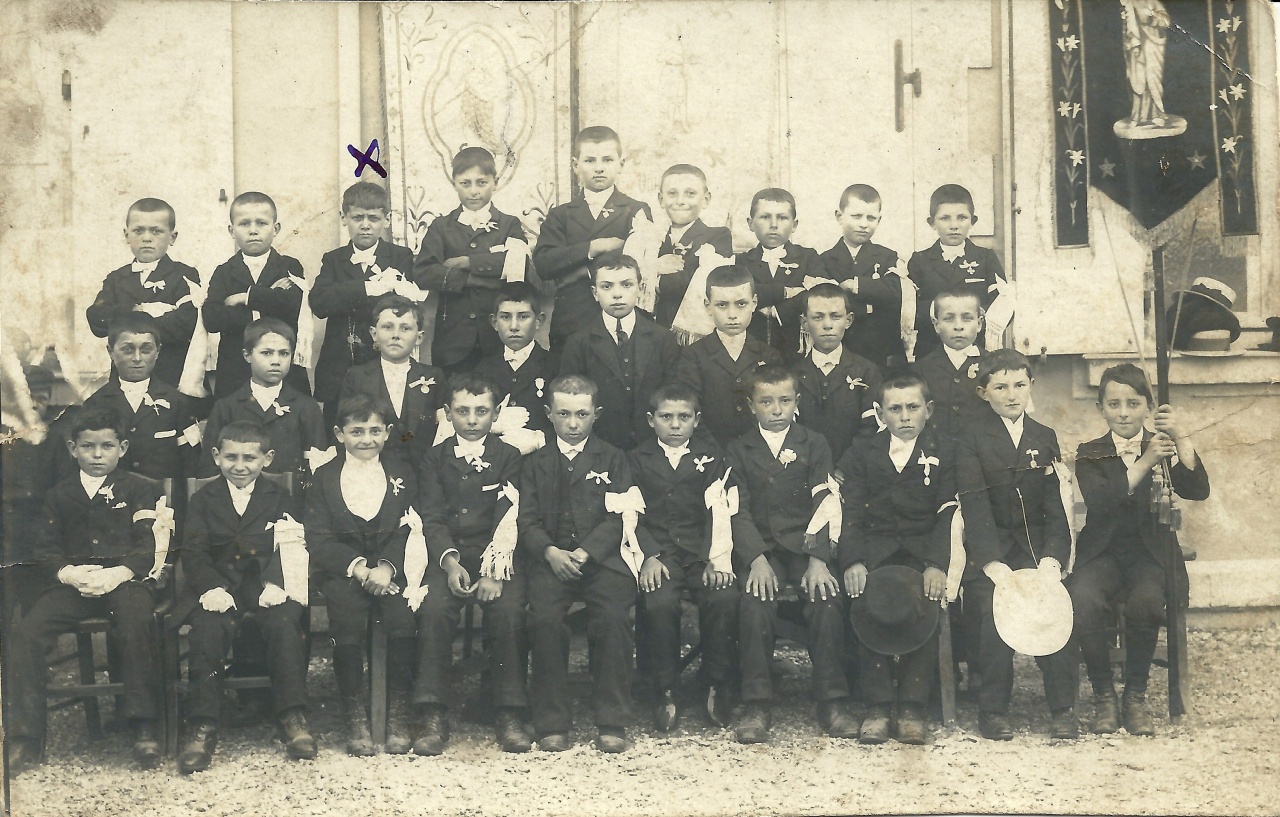 St-Gilles-sur-Vie, communion de mon grand-père.