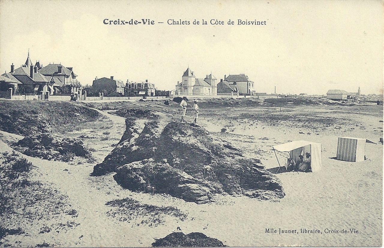 Croix-de-Vie, chalets de la côte de Boisvinet.