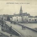 St-Gilles-sur-Vie, le pont et les quais.