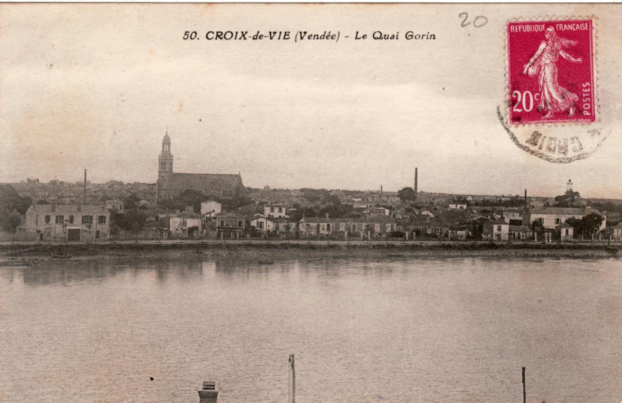 Croix-de-Vie, le quai Gorin.