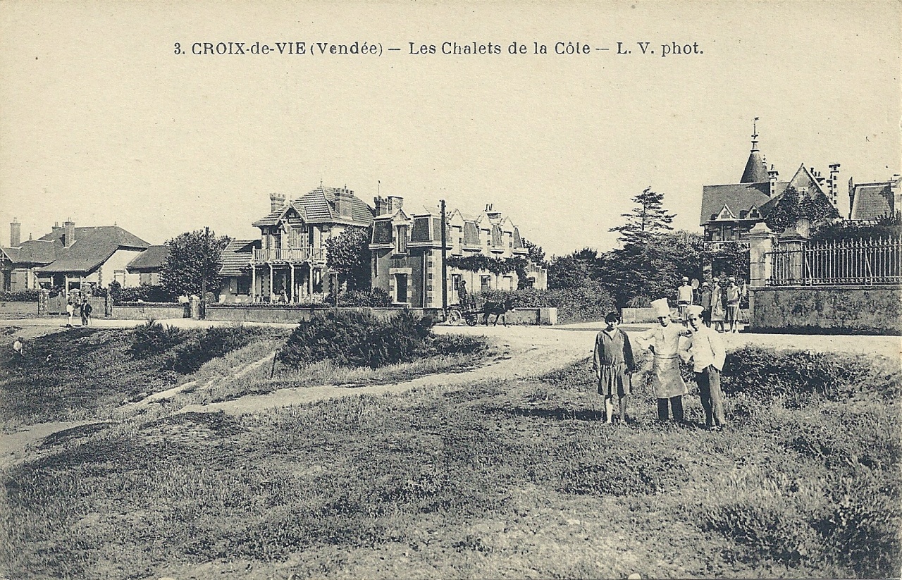 Croix-de-Vie, les chalets.