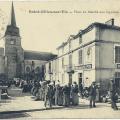 St-Gilles-sur-Vie, place du marché près de l'église.