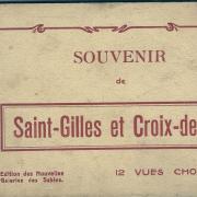 Carnet de 12 vues de St-Gilles et Croix-de-Vie.