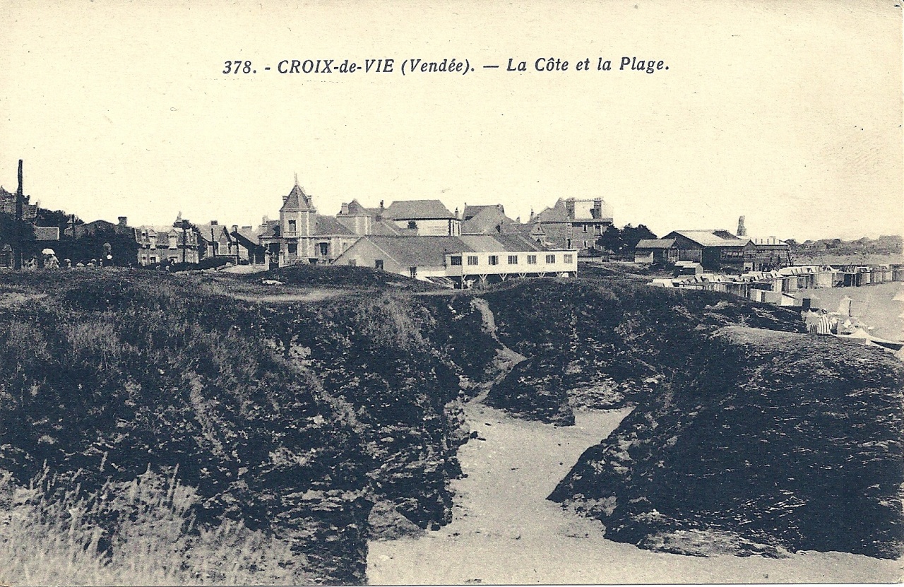 Croix-de-Vie, la côte et les plages.