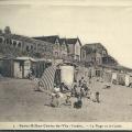 St-Gilles-croix-de-Vie, la plage et le casino.