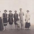 Baigneurs sur la plage