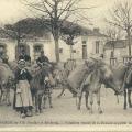 Croix-de-Vie, paludiers venant acquitter les droits du sel.