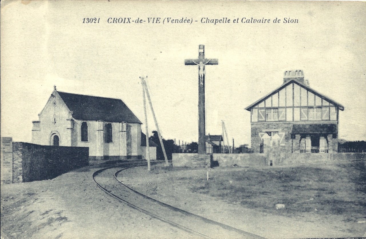 Croix-de-Vie, chapelle et calvaire de Sion.