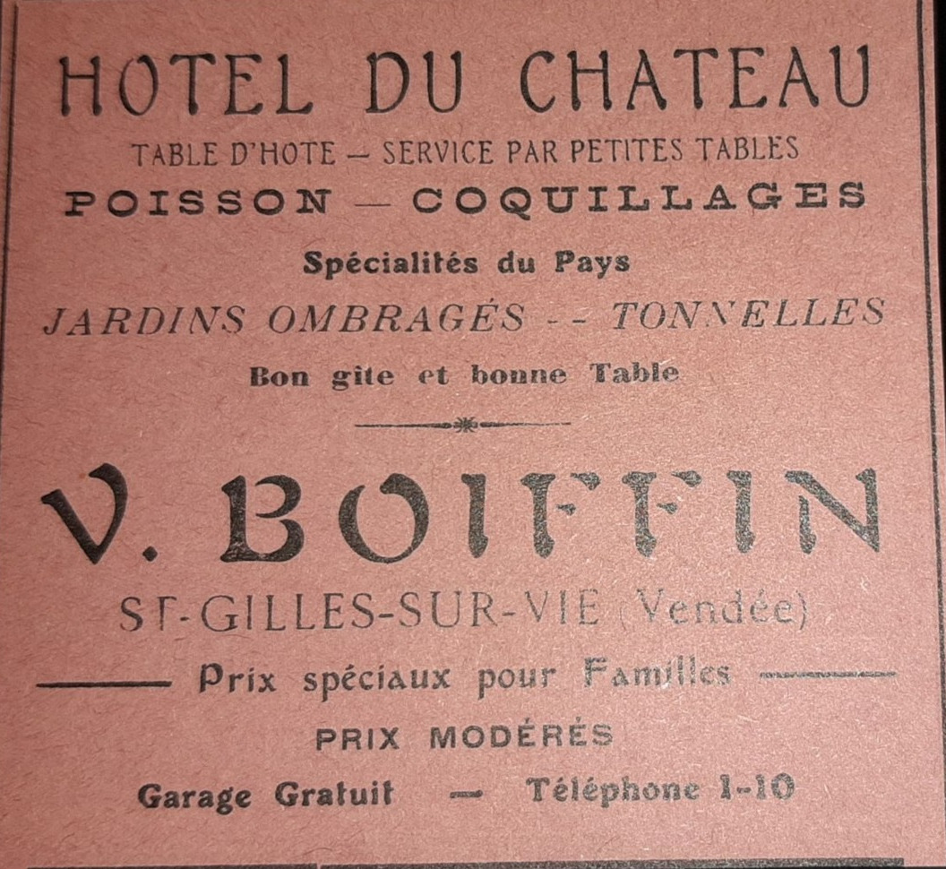 Hôtel du Château Boiffin