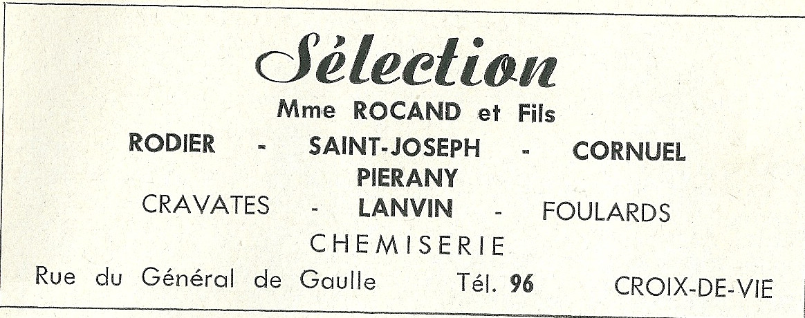 Mme Rocand Sélection