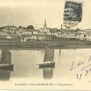 St-Gilles-sur-Vie et Croix-de-Vie, vues générales.