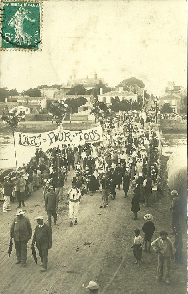 St-Gilles-sur-Vie, la mi-carême 1926.