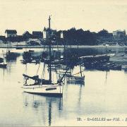 Saint-Gilles-sur-Vie, l'arrière port.