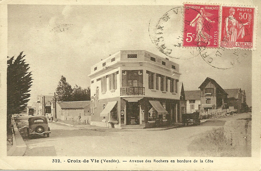 Croix-de-Vie, Avenue des Rochers.