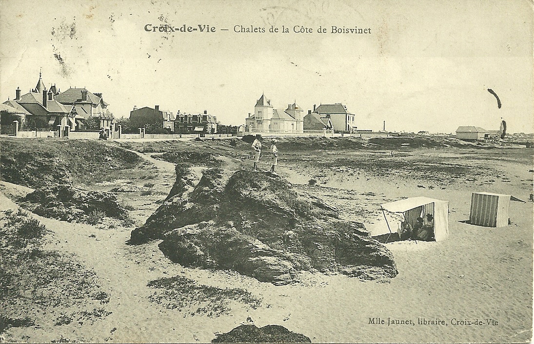 Croix-de-Vie, chalets de la côte de Boisvinet.