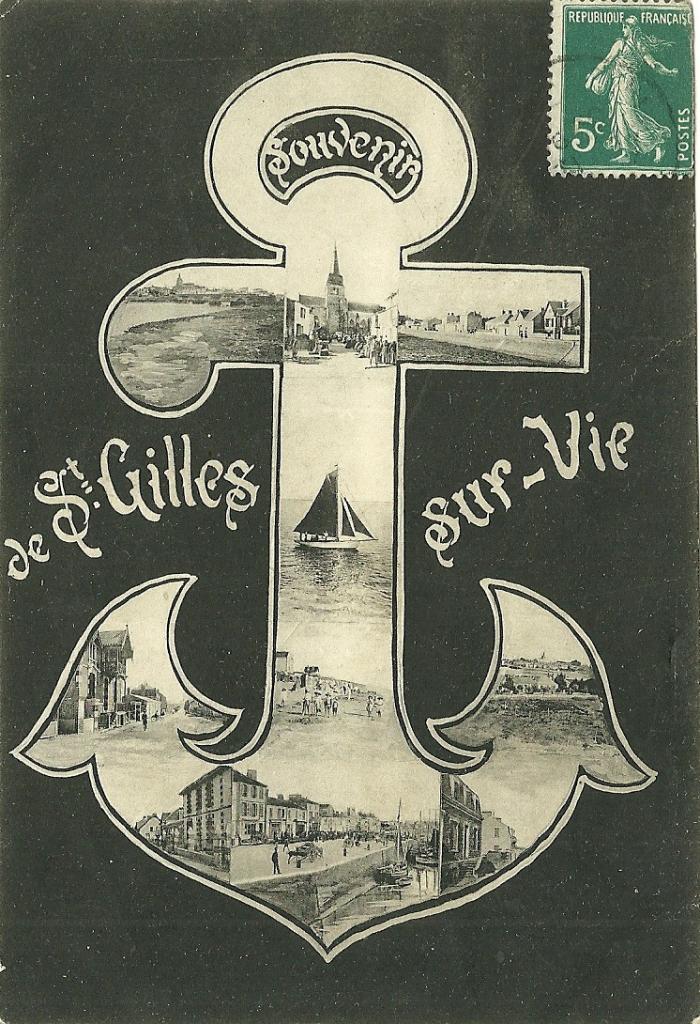 Souvenir de St-Gilles-sur-Vie.
