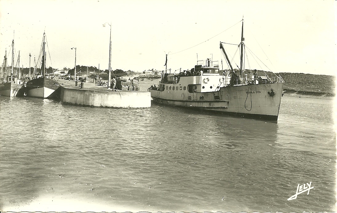 Croix-de-Vie, l'Insula Oya au port