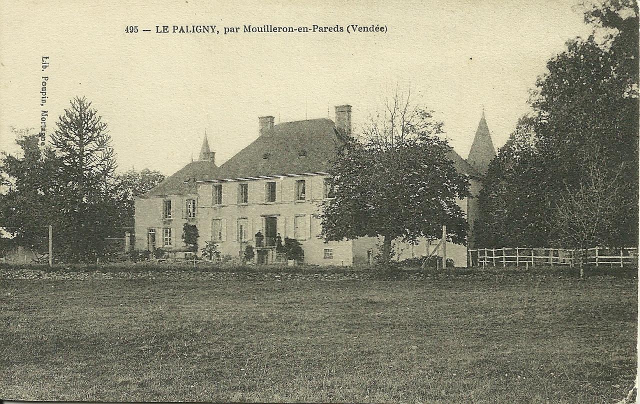 Château Le Paligny, par Mouilleron-en-Pareds.
