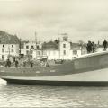 St-Gilles-sur-Vie, baptême du bateau Petit Jean-Yves.