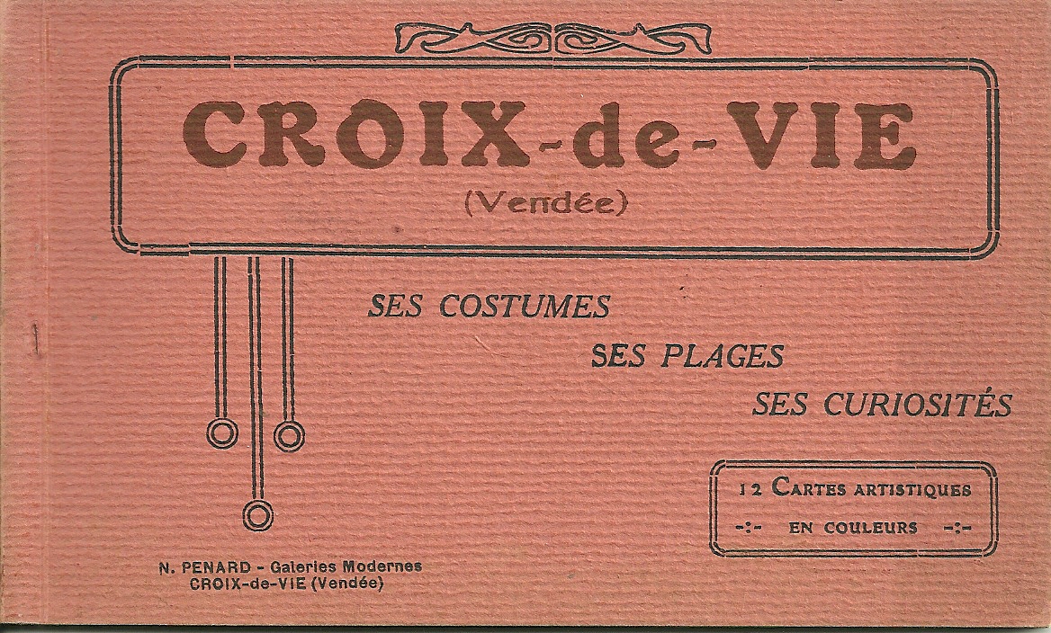 Carnet 12 vues Croix-de-Vie.