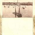 Carte-lettre verso, vue générale du port.