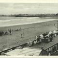 Saint-Gilles-sur-Vie, la plage à marée basse.