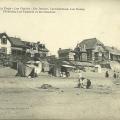 St-Gilles-sur-Vie, la plage et les chalets.