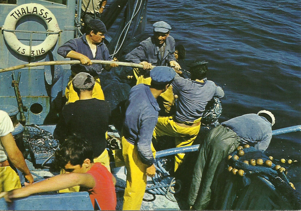 Saint-Gilles-Croix-de-Vie, à bord d'un sardinier.