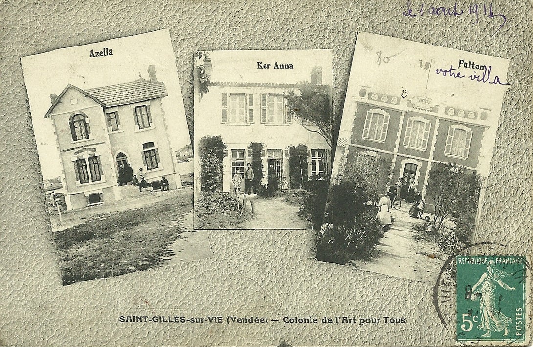 St-Gilles-sur-Vie, colonie de l'Art pour tous.