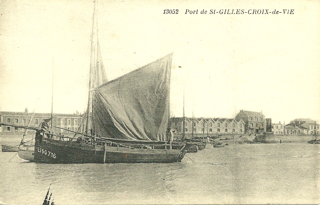 Le port de St-Gilles-Croix-de-Vie.