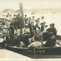 Croix-de-Vie, un passeur, bateau l'Hirondelle.