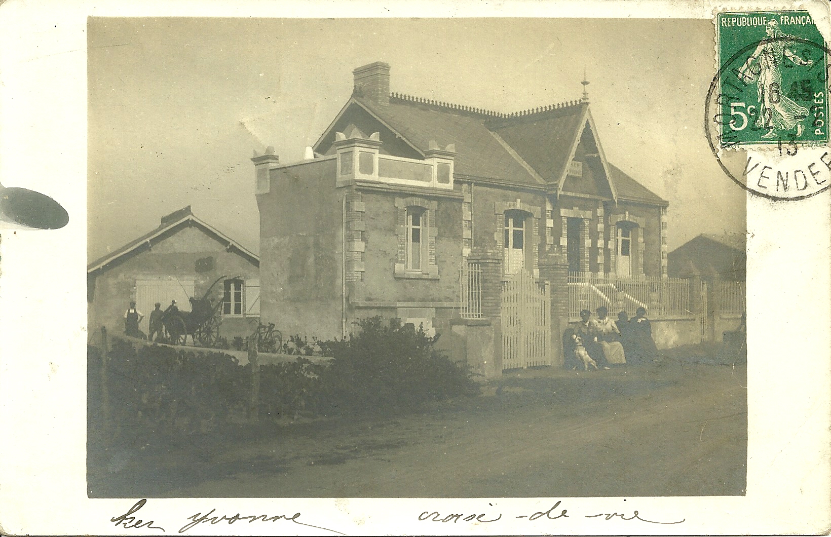 Croix-de-Vie, villa Ker Yvonne.