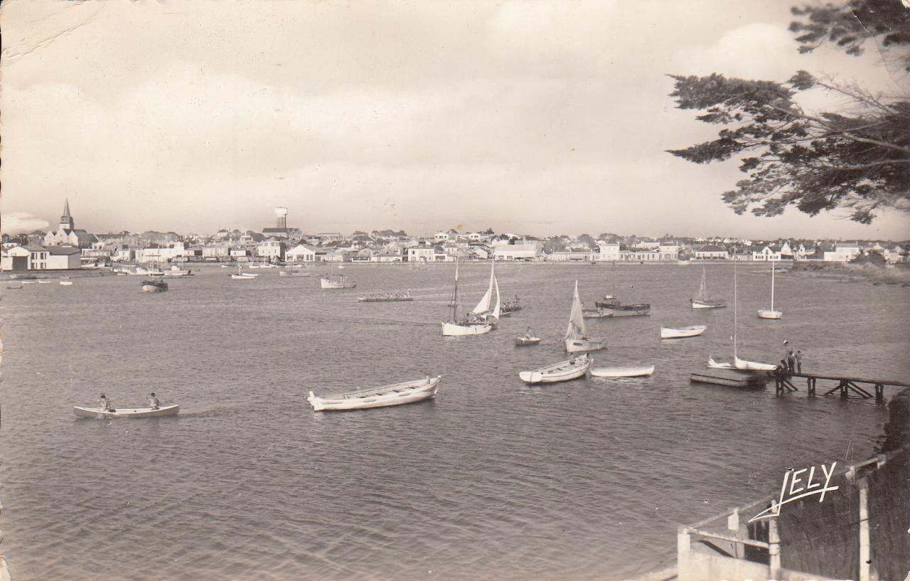 St-Gilles-Croix-de-Vie, l'arrière-port.