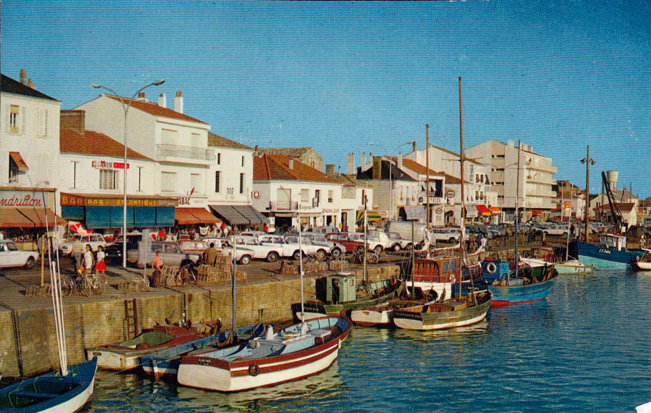 St-Gilles-Croix-de-Vie, le port.